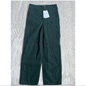 & Other Stories High Waist Cropped Denim Pants